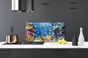 Nástenný panel  Koralový útes príroda 120x60 cm