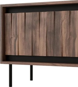 TV stolík/skrinka Sting RTV1 (orech + čierna). Vlastná spoľahlivá doprava až k Vám domov. 1092422