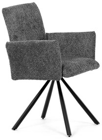 Sada jedálenských stoličiek s vratným mechanizmomDCH-W1117 GREY2, 2 ks