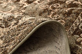 Koberec OMEGA LUMIER koniak hnedý / zelený