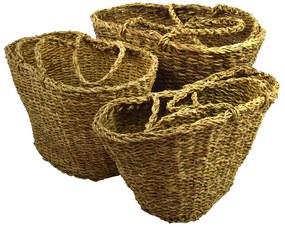 Úložná taška z morskej trávy Rozmery (cm): 43x29, v. 28