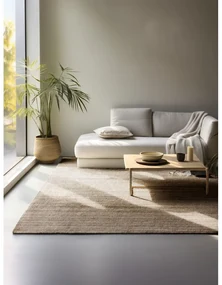 Béžový jutový koberec 80x150 cm Bouclé – Hanse Home