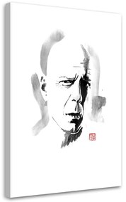 Gario Obraz na plátne Bruce Willis - Péchane Rozmery: 40 x 60 cm