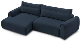 Tmavomodrá rohová pohovka Aden – Bobochic Paris