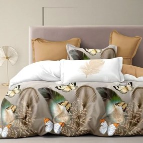 Krepové obliečky Homa CEREA BUTTERFLY 3-dielna sada 140x200 cm