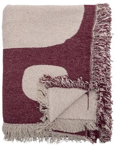 Bloomingville Prehoz z recyklovanej bavlny Olica Red 130 × 160 cm