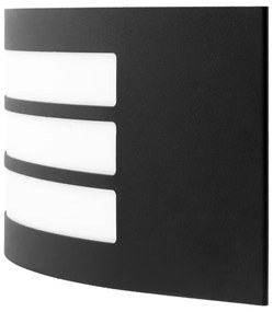 Vonkajšie nástenné svietidlo 1xE27/14W/230V IP44 čierna