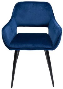 San Francisco jedálenská stolička modrá