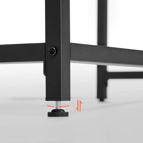 Kancelársky stôl, písací stôl, rustikálny hnedý