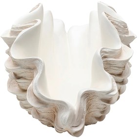 Concha váza biela 29 cm