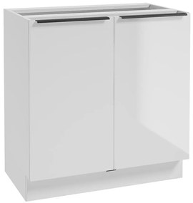 Kuchynská skrinka Basti D80 2D1S biela