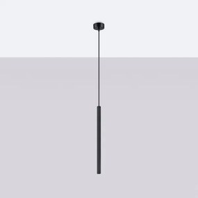 Sollux SL.1338 - Luster na lanku ARCHE 1xG9/8W/230V čierna