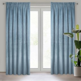 ZATEMŇOVACÍ ZÁVES NA PÁSKE RIA 140X270 CM MODRÁ