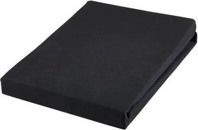 XXXLutz NAPÍNACIA PLACHTA, džersej, čierna, 120-130/200-220 cm Novel - Obliečky & plachty - 005054003717