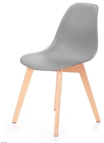 Tmavosivá stolička KITO