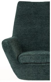 Tmavozelené kreslo Bruno – White Label