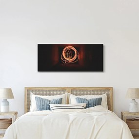 Obraz - čiary v tuneli (120x50 cm)