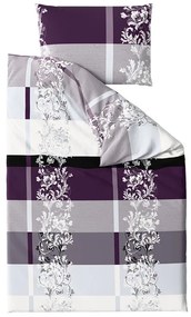 Obliečky z mikrovlákna LUXURY fialové Rozmer obliečky: 70 x 90 cm | 140 x 220 cm