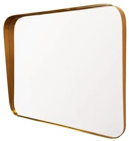 Zrkadlo SAT 80x60 cm zlatá SATZEVO6080ZL