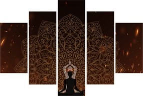 Obraz - Meditácia (150x105 cm)
