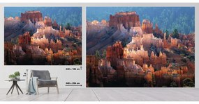 Fototapeta vliesová Bryce Canyon 243x184 cm