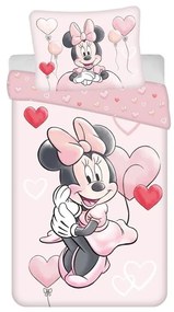 JERRY FABRICS Obliečky Minnie Balloon 0 Bavlna, 2 140/200, 70/90 cm