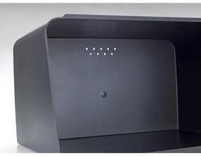 WENKO 54098100 - Chlebník KUBO 35x26,5 cm čierna/hnedá