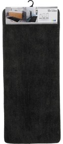 TENDANCE Predložka do kúpeľne Marlet, 50x120 cm, čierna
