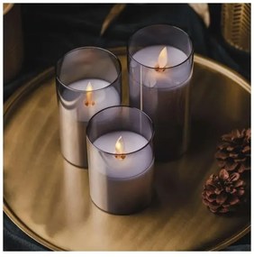 SADA 3x LED sviečok LED/6xAA