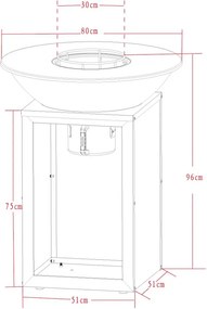 Záhradný gril Avenberg YUROK