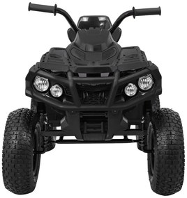 RAMIZ ELEKTRICKÁ ŠTVORKOLKA - ATV - NAFUKOVACIE KOLESÁ - ČIERNA  MOTOR- 2x45W BATÉRIA - 12V7Ah - 2023