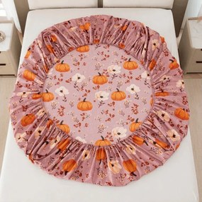Plachta z mikrovlákna PUMPKINS ROSAVIE staroružové 180x200 cm