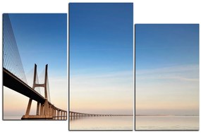 Obraz na plátne - Most Vasco da Gama 1245D (135x90 cm)