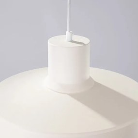 Sollux SL.1704 - Luster na lanku BILO 1xE27/15W/230V pr. 35 cm krémová