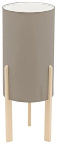 Eglo 97893 - Stolná lampa CAMPODINO 1xE27/60W/230V výška 400mm hnedá