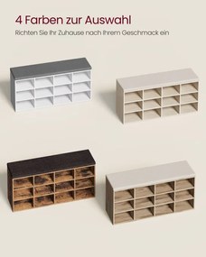 ​Botník so sedením LHS012K04