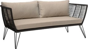 Béžová záhradná pohovka Mundo – Bloomingville