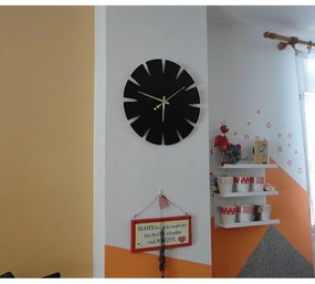 Drevené  nástenné hodiny do obývačky I SENTOP HDFK0011