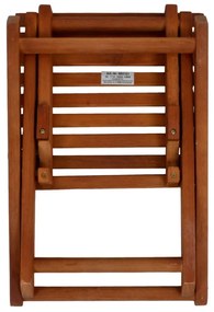 Hnedé záhradné stoličky v súprave 2 ks Tacoma – Garden Pleasure