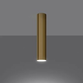 Sollux SL.1203 - Bodové svietidlo LAGOS 1xGU10/10W/230V 30 cm zlatá