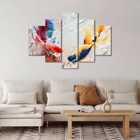 Obraz - Ryby bojovníčky (150x105 cm)