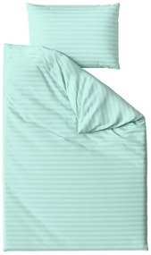 Hotelové obliečky z mikrovlákna JASMINE mentolové - prúžok 2 cm Rozmer obliečky: 70 x 90 cm | 140 x 200 cm