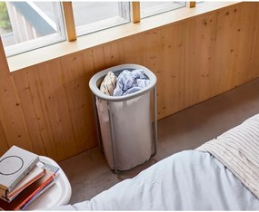 Svetlosivý látkový kôš na bielizeň 50 l Duo – Joseph Joseph