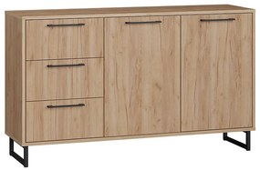 Komoda Remius 2d3s dub craft zlatý