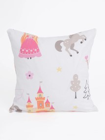 Bavlnená obliečka na vankúšik Renforcé 40 × 40 cm – Kúzelné kráľovstvo