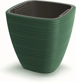 Plastový květináč Venas Square 38,8x38 cm - výber z 7 prevedení