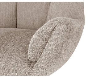 Krémové kreslo Odette – Marckeric