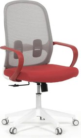 Kancelárska stolička červená KA-S425 RED
