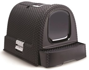 Curver Zvieracie toaleta tmavo šedá