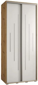 Skriňa 45 Canaris 12 120 artisan/biela/silver